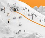 Cailabs amène le haut-débit en haut des pistes des Deux Alpes