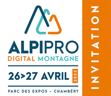 Invitation au salon Alpipro Digital Montagne