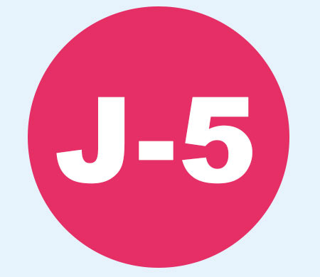 J-5 : Téléchargez votre badge d'accès