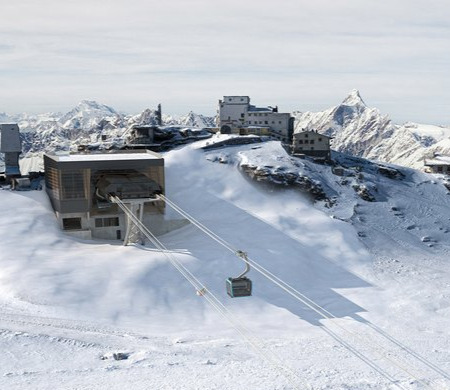 Le téléphérique transfrontalier Alpine X de Leitner va relier Zermatt et Cervinia