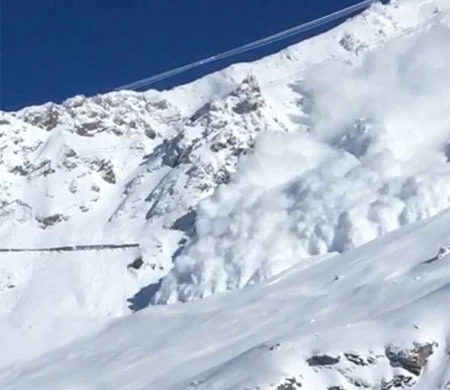 Image for La face ouest de l’Aiguille Rouge enfin traitée au Catex depuis cet hiver
