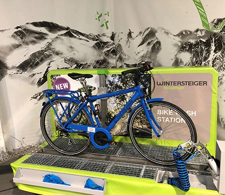Image for Wintersteiger lance des stations de nettoyage pour vélos
