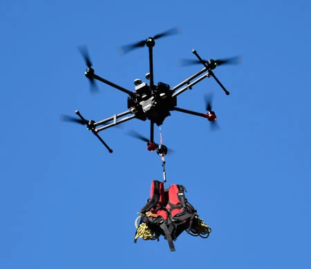 Image for Les drones de DSM Innovation sécurisent la montagne