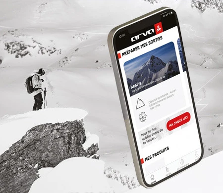 Image for ARVA sort son application, nouvelle compagne de route des pros