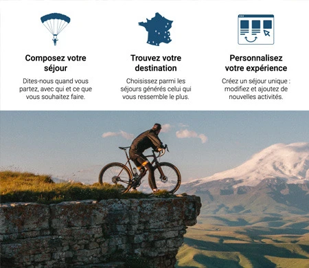Image for Sortie de la plateforme de création de séjours en montagne !