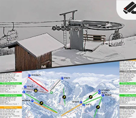 Image for Trinum équipe La Bresse avec sa supervision de domaine skiable