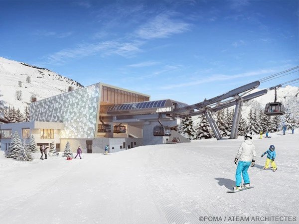 Image for Poma achève le chantier du Jandri 3S aux 2 Alpes