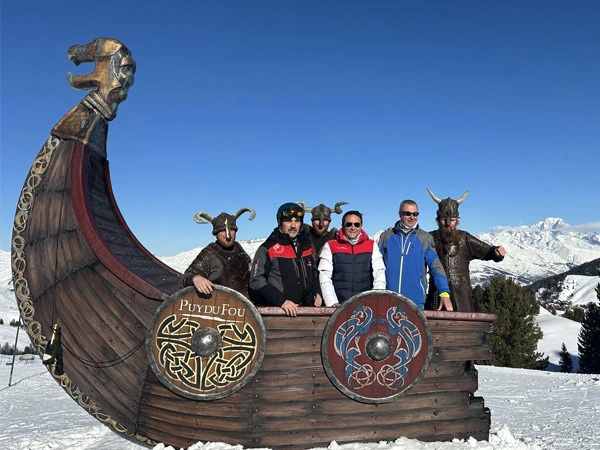 Image for La Plagne inaugure un Drakkar sur la piste Puy du Fou