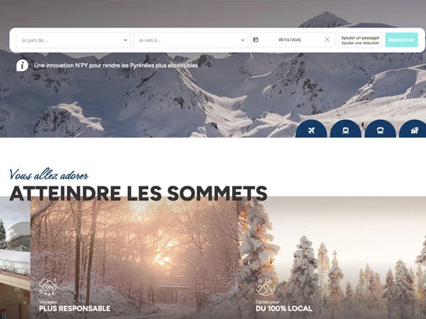 Image for N’Py a lancé Pyrénées Express, son outil de mobilité territorial